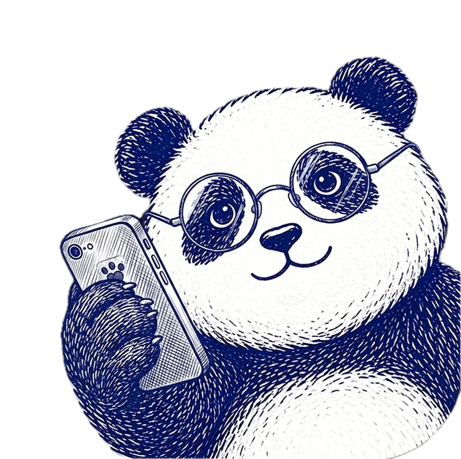 Panda temps libre
